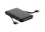 10000mAh Portable Charger With Built-In Cable, Power Bank with Lightning Adapter