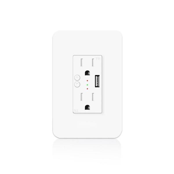 Quality Wifi Electrical Outlet Works With Alexa & Google Assistant for sale