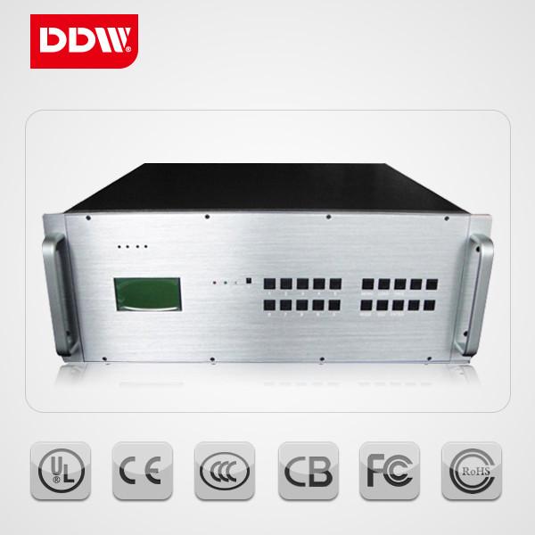 Quality 3x3 video wall controller for lcd video wall system HDMI/DVI/VGA/AV/YPBPR RS232 IP control for sale
