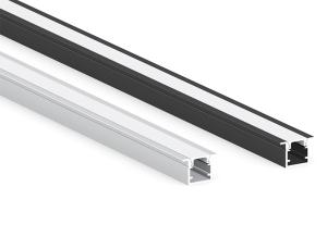 LEDCORP® Customized Aluminum Profile Recessed/Embedded Project Cases for Linear Light Assembly for Home Residence Office