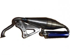 China Motorcycle Parts Stainless Steel Muffler / Exhaust Pipe For YAMAHA JOG 60 on sale