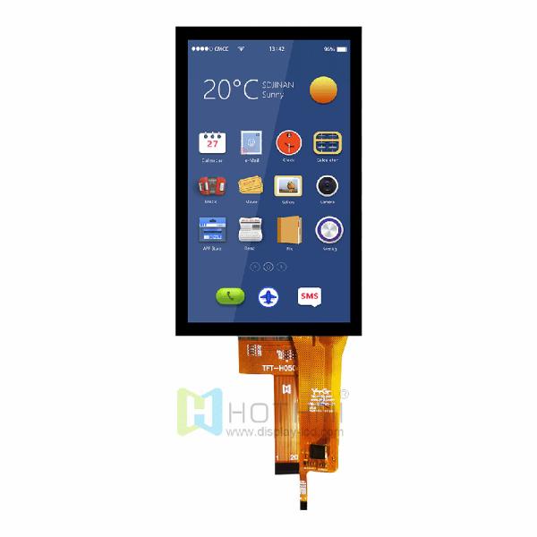 Quality 5 Inch 480x854 IPS TFT LCD Display With PCAP for sale