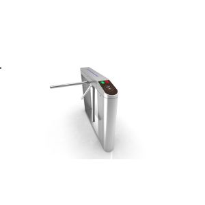 SUS316 IP54 Access Control Tripod Turnstile With Card Reader