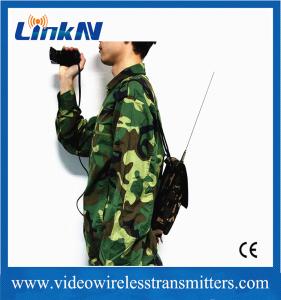 LKAV1506   Manpack COFDM Transmitter HDMI & CVBS Two-way Intercom AES256 Encryption 2W Output Power