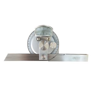 China KM 0-360 Degree Universal Bevel Protractor With Magnifier wholesale