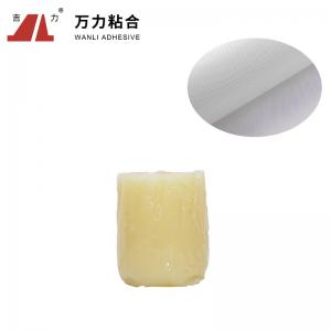 China Yellowish Textile Adhesive Glue For Cotton Fabric Soild PUR-1700H on sale