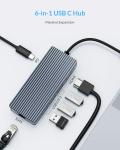 11 In 1 Multiport USB C USB-C Type-C PD 4K HDTV Hub Adapter Docking Station With