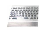 Stand Alone Metal Industrial Desktop Keyboard With Customizable Language Layout