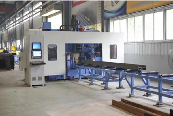 Quality CNC System Control High Speed CNC Drilling Machine For H Beam 1250×600mm for sale