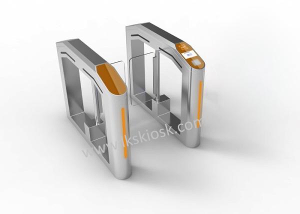 Quality LKS Flap Access Control Speed Gates LKS Self Ticket Checking Android Operation System for sale