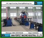 Single Blade Shearing High Speed CNC Angle Punching Shearing and Marking Line