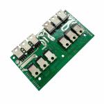 JUYI pwm 3 phase brushless dc balanced dual motor controller driver speed