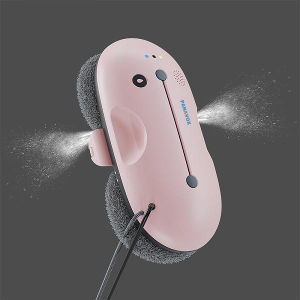 Intelligent Automatic Window Cleaning Robot with 90s/m2 Cleaning Speed and 67dB