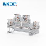 JPTTB 1.5 / S-PV Push In Terminal Block Nylon PA66 V0 With Equipotential Bonder