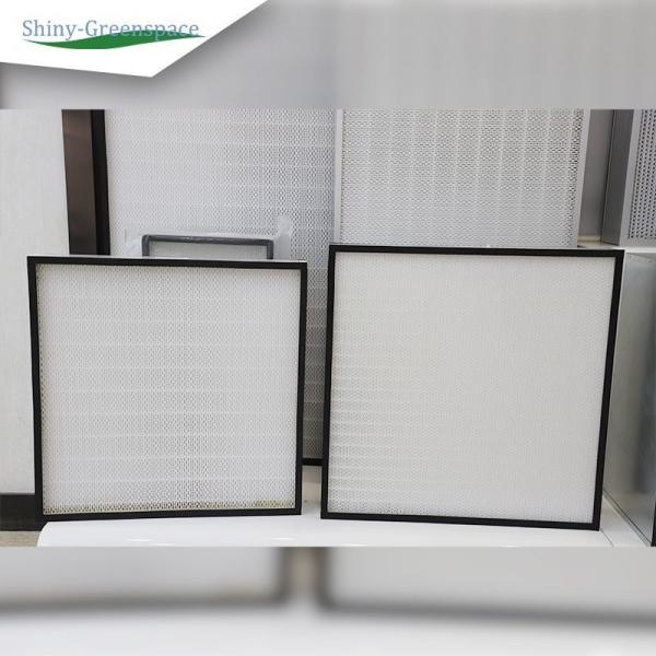 Quality Coarse Efficiency Pleated Filter Ventilation F9 HEPA Filter 3200m3/H for sale