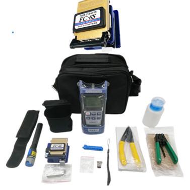 Quality Optical Power Meter Visual Fault Locator FTTH Tool Kit for sale