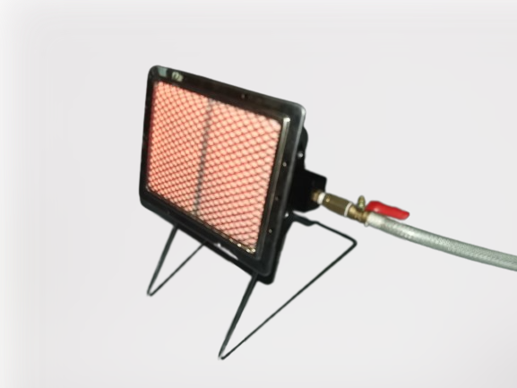 Energy Saving Portable Infrared Gas Heater Burner With Shell For Home