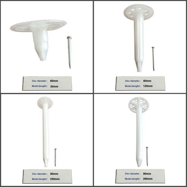Free Sample Flat Roof Insulation Fasteners , Durable Thermal Plasterboard Fixings
