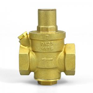 China PN16 1/2in-2in DN15-DN50 Brass Water Pressure Regulating Valve Adjusting Relief Valve wholesale
