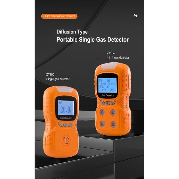 Diffusion Type Single Handheld Natural Gas Leak Detector Zt100k