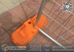 Mobile Tempoary Fencing Panels with Plastic Feet | Australia Temporary Fence