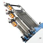 Cost-effective A3 Leaflets Insert Paper Cross Folding Machine With Gear Driving