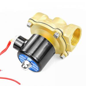 China High Pressure 24V 220V Water Solenoid Valve 2 Way Normally Closed wholesale