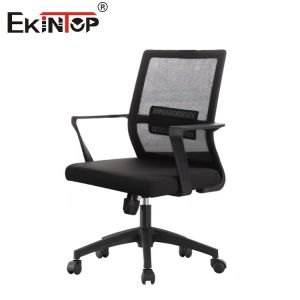 China Customize Office Chair Breathable Mesh Fabric Adjustable Headrest Mid Back wholesale