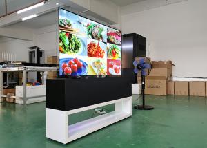 Ultra Slim Transparent OLED Display 420cd/M2 Quad Core Interactive Digital Signage