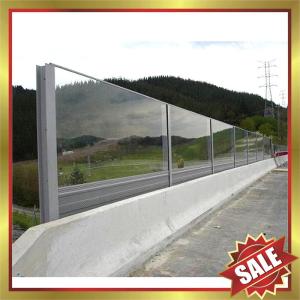 China pc sheet,solid polycarbonate board,solid polycarbonate panel for high way and free way sound barrier,Impact Resistance! on sale