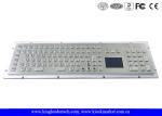 IP65 Rugged Kiosk Metal Industrial Keyboard With Touchpad Function Keys And