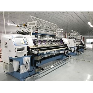 Multi Needle Lock Stitch Quilting Machine Computerized For Mattress