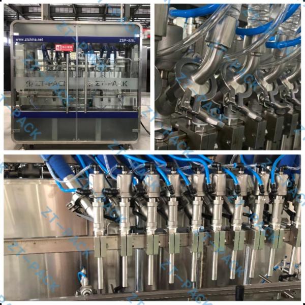 1L 16 Head Viscous Filling Machine PLC Olive Oil Bottle Filling Machine