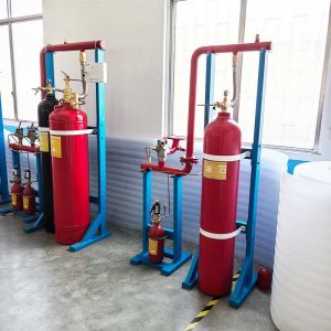 China 20MPa IG100 Clean Agent Fire Suppression System For Hotel Fire Control Room on sale
