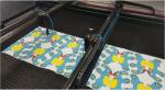 Custom Automatic Cloth Cutting Machine , Printed Toy Laser Cutting Machine