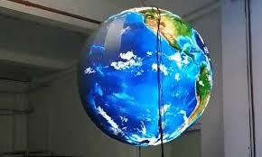 China Waterproof IP43 Front Service Ball-Shaped LED Display for Easy Front Access Maintenance Method wholesale