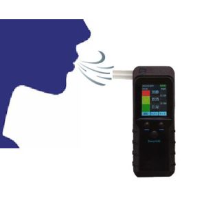 WIFI Ethernet ABS Material Digital Alcohol Tester 50000 Capacity