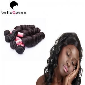 Natural Black 1b 6a New Unprocessed 100 Human Remy Hair Extensions