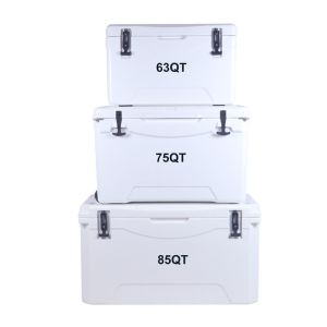 LLDPE Rotomolded Ice Box Cooler Portable 25QT Plastic Insulated