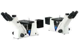 Bright Dark Field Trinocular Inverted Metallurgical Microscope with Infinity Plan Objective