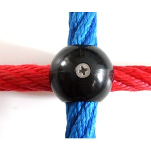 China Solid Cross Connector Playground Spare Parts PA6 Material wholesale