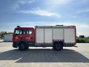 China ISUZU Water Tank Fire Truck Water 5000L Class B Foam 1000L Heavy Rescue Truck on sale