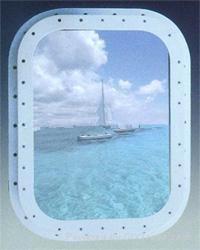 China Steel A60 Windows , Fireproof Marine Rectangular Windows, Customized Sizes on sale