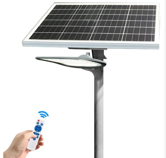 Quality All In One High Power Led Road Outdoor Motion Sensor Rechargeable Panel Led Solar Street Light With Arm for sale