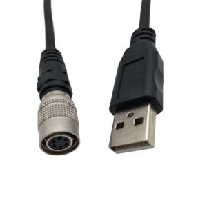 China  6 Pin Push Pull Circular USB2.0 Custom Wire Harness Assembly For Cameras on sale