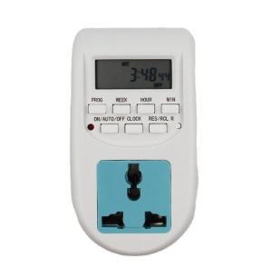 10A 220V European Weekly Mechanical Programme digital timer plug socket timer