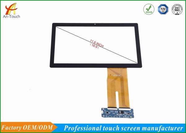 Capacitive Industrial Touch Panel , 11.6 Inch Touch Screen With USB EETI