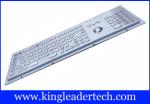 Industrial Kiosk Computer Metal Keyboard With Panel Mount Function Keys