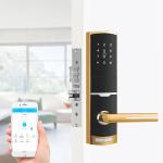 4 Pcs AA Battery Support Keyless Digital Door Lock with Password TTlock Smart