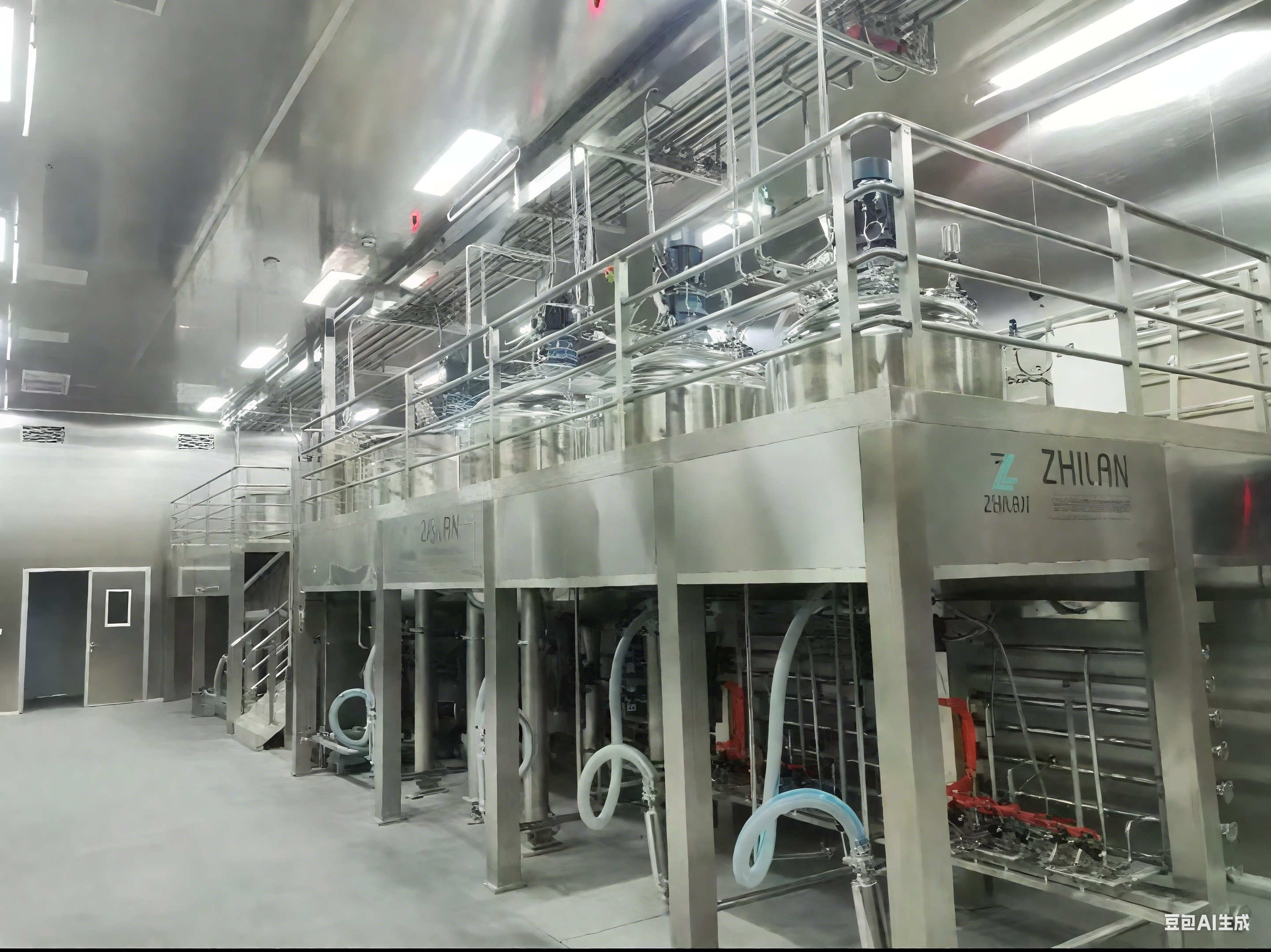 Full Automatic Vacuum Homogenizer Mixer for Shampoo Liquid Soap